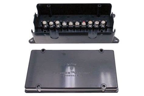 10 pole junction box|pole mounted junction box.